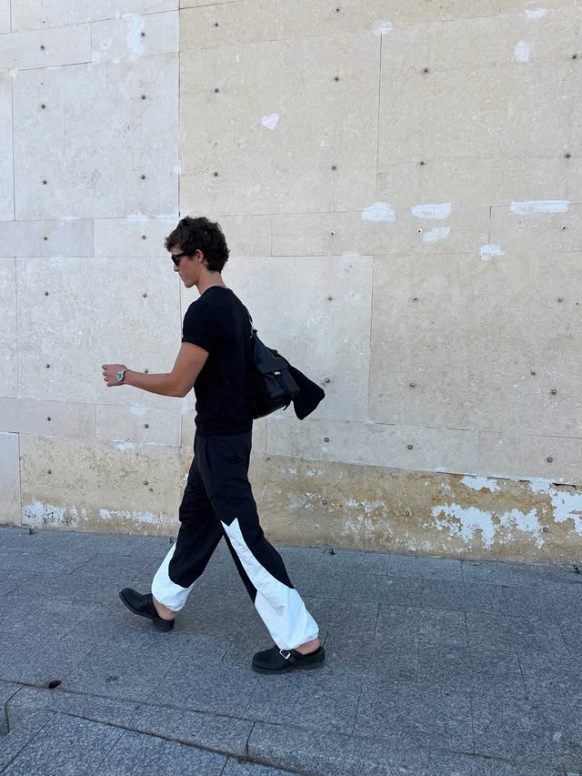 Instagram post by @carcanela for Pull&Bear. Caption reads: f1 day one @pullandbear @disneyspain....