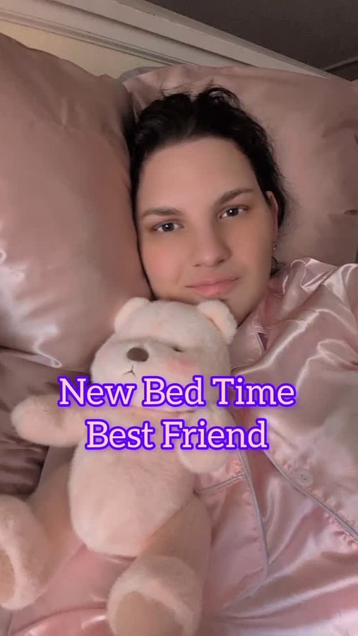 Instagram post by @kimreed930 for Blissy. Caption reads: Your new bed time best friend @blissybrand Do you....