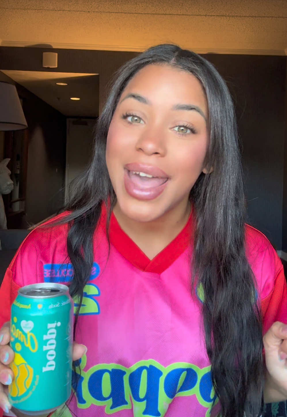 TikTok post by @amayaelizabeth_ for Poppi. Caption reads: GRWM for the big day & secure yours on @Amazon....