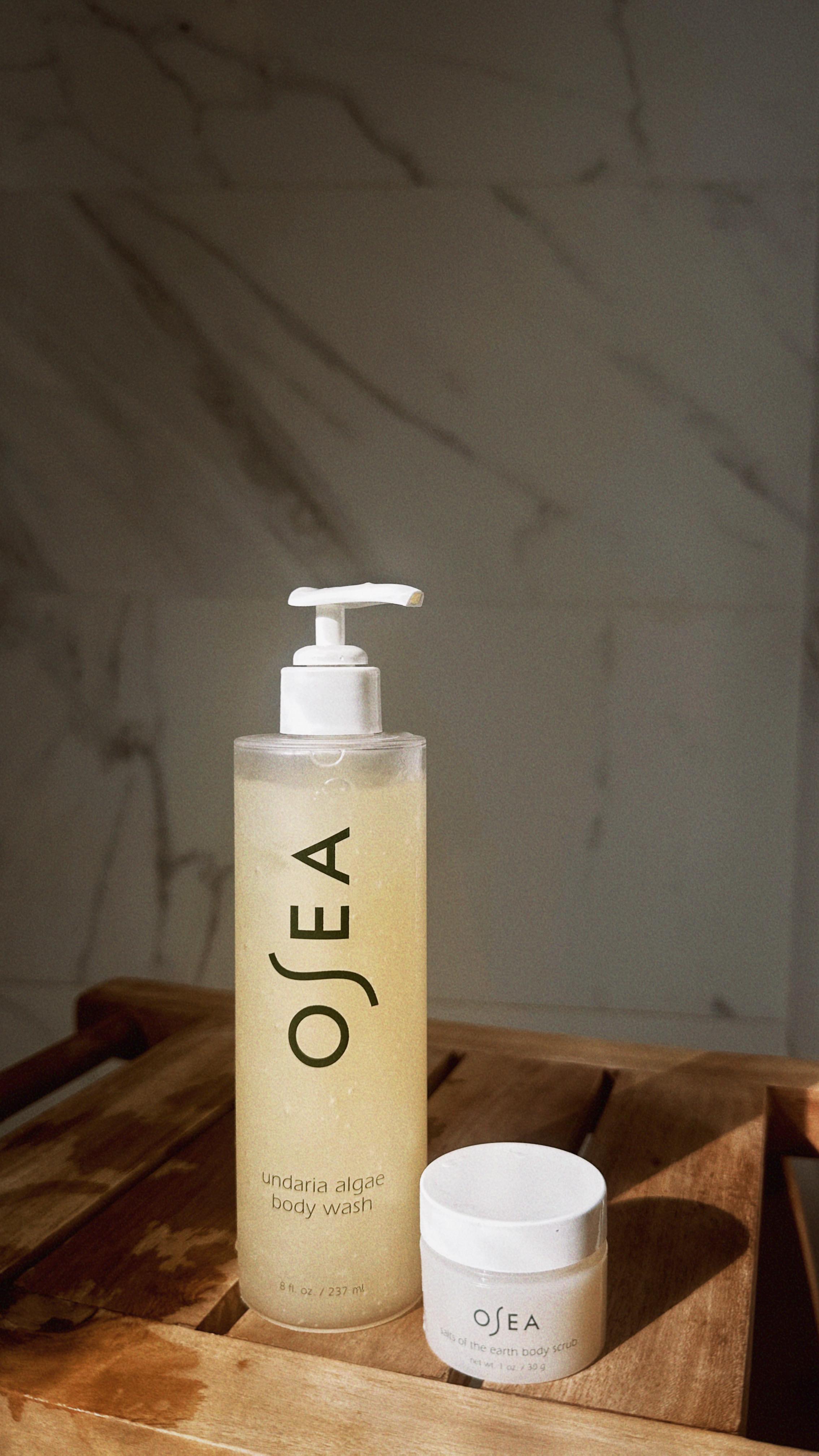 Instagram post by @loreen.hwang for OSEA Malibu. Caption reads: My skincare routine everyday in Barbados 

Thanks....