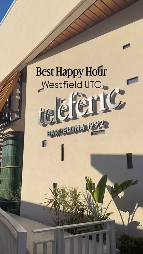 Instagram post by @apinch_ofseasalt for Westfield. Caption reads: My new favorite Happy Hour at @westfieldutc 🙌....