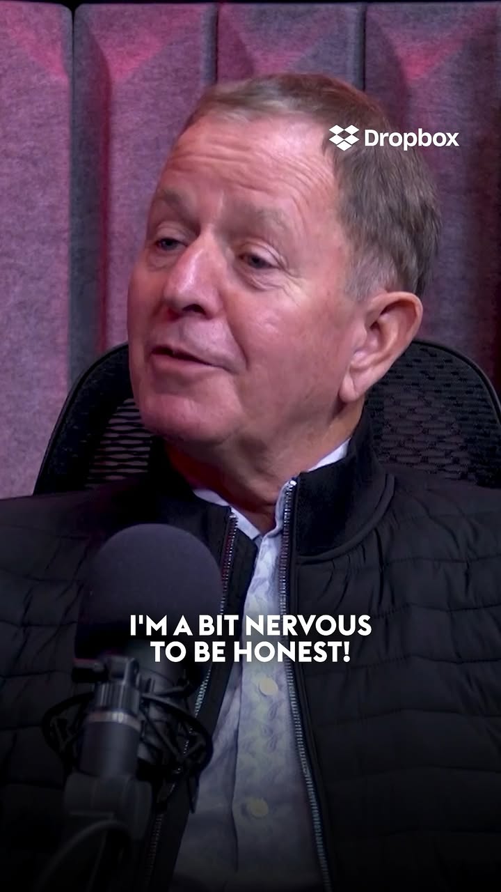 Instagram post by @martinbrundlef1 for Dropbox. Caption reads: Martin shares exactly why he loves his grid walks....