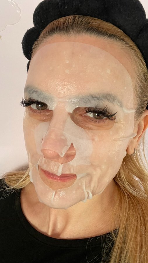 Instagram post by @_boujee_beauty___ for BeautyPro. Caption reads: BeautyPro Super Hydrating Sheet Mask This sheet....