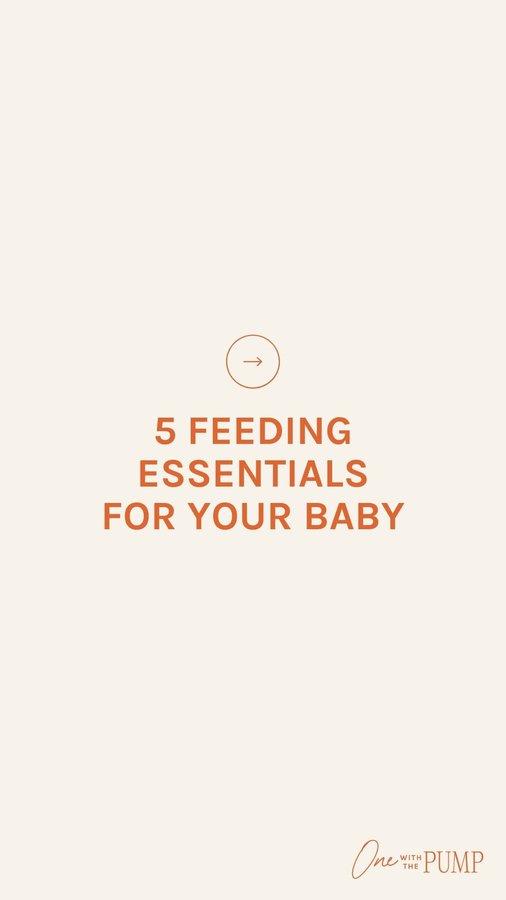 Instagram post by @onewiththepump for buybuy BABY. Caption reads: Whether you’re pumping, nursing, formula-feeding,....