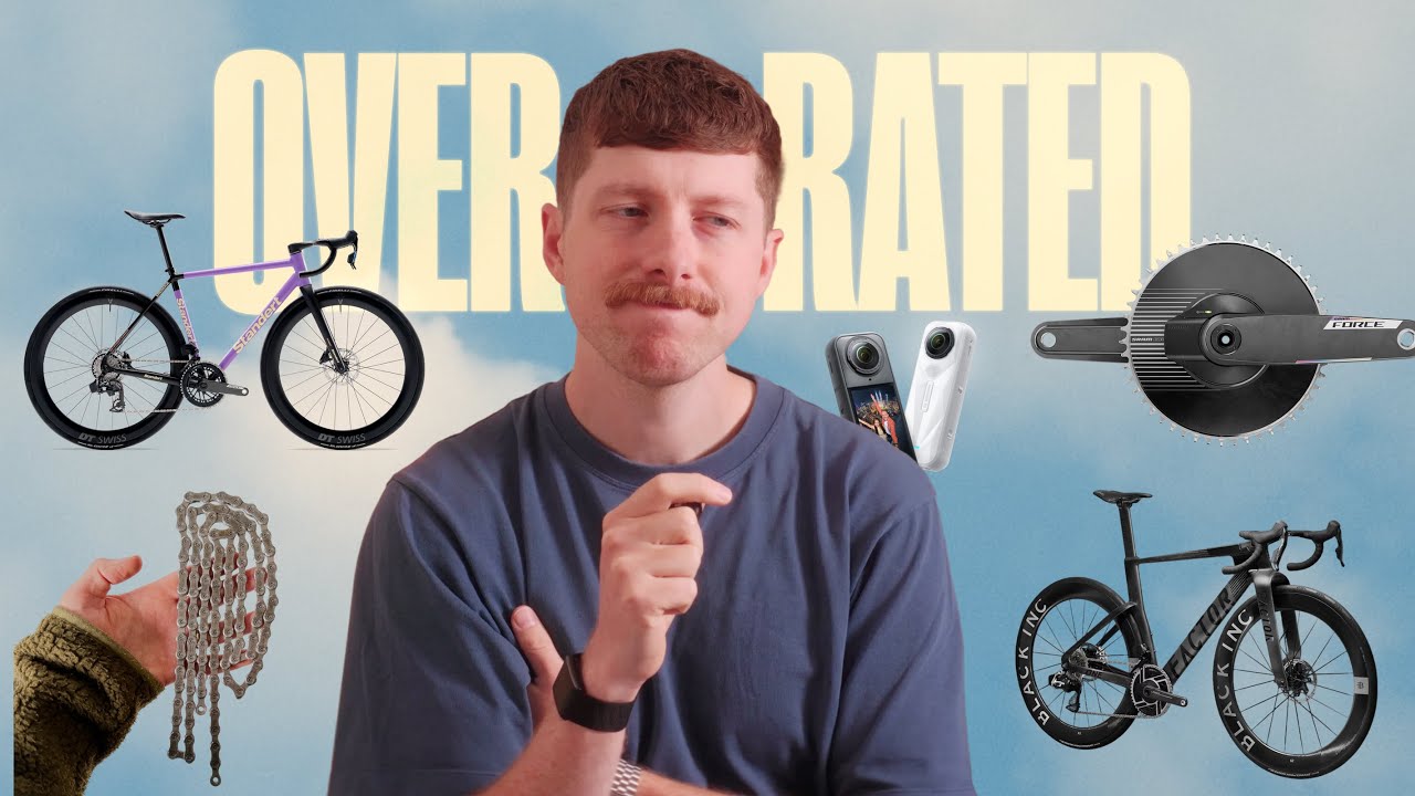 YouTube post by @grantritchie for Styrkr. Caption reads: [...] Turbo Trainer: Wahoo Kickr Nutrition: Styrkr....