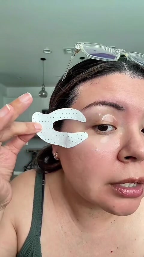 TikTok post by @carissa_rizo for In My Eyes. Caption reads: [...] !! Absolutely love these eye masks.....