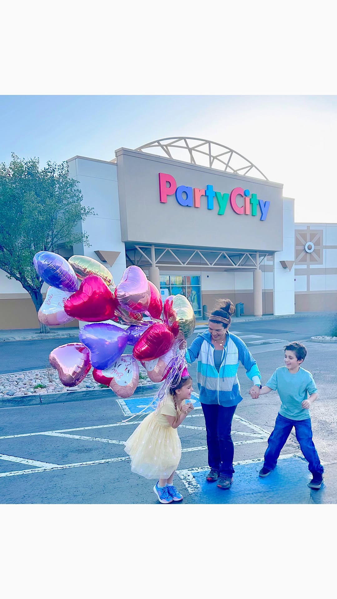 Instagram post by @surfsupessentials for Party City. Caption reads: #sponsored

Looking for a gift for that special....