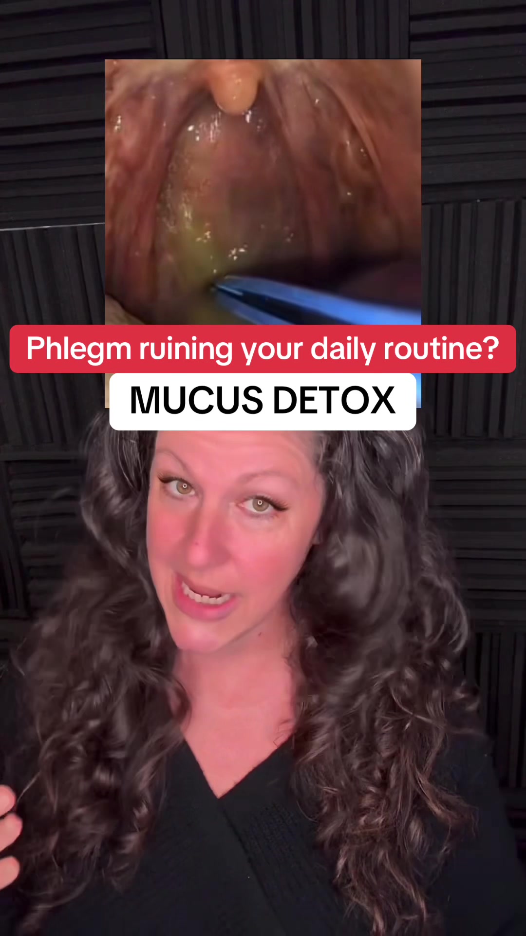 TikTok post by @holisticnaturalmom for BetterBrand. Caption reads: [...] you’re able to actually cough it out.....