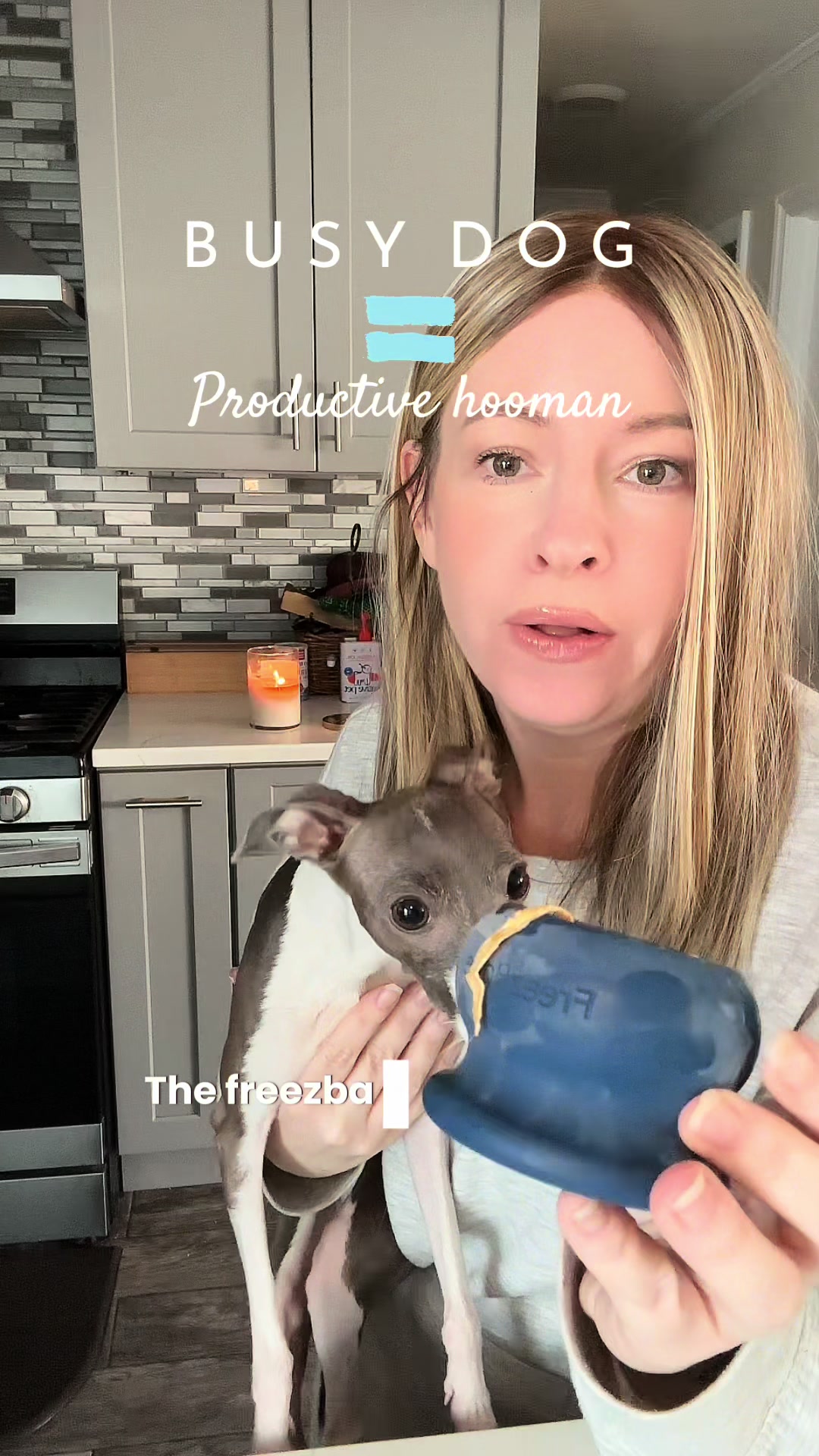 TikTok post by @bambi.la.iggy for Freezbone. Caption reads: [...] only way my laundry survives…thanks to....