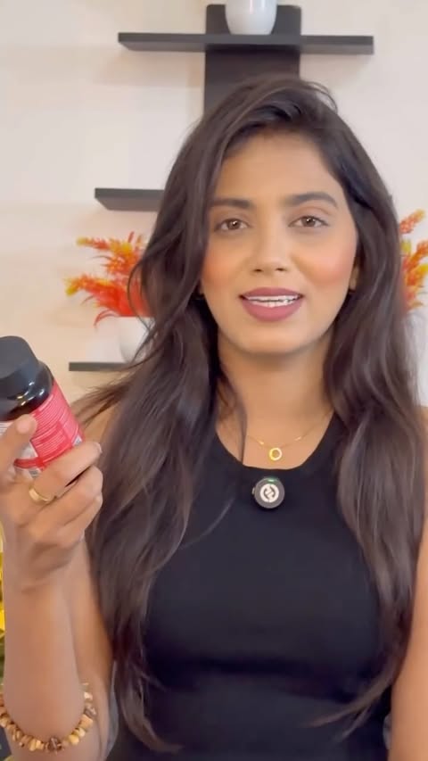 Instagram post by @ayushijain_7 for HK Vitals. Caption reads: [...] body needs daily nutrition support HK Vitals....