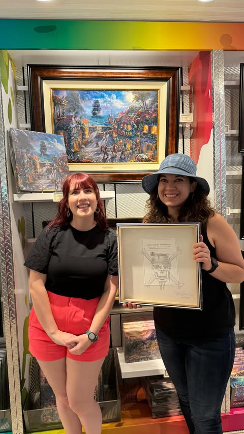 Instagram post by @dreamfindingwithfrances for Thomas Kinkade Studios. Caption reads: [...] 

From now until September 22nd, Thomas....