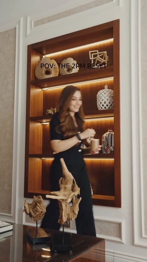 Instagram post by @thisis_rasha for Nespresso. Caption reads: The perfect reset with @nespresso #Nespresso....