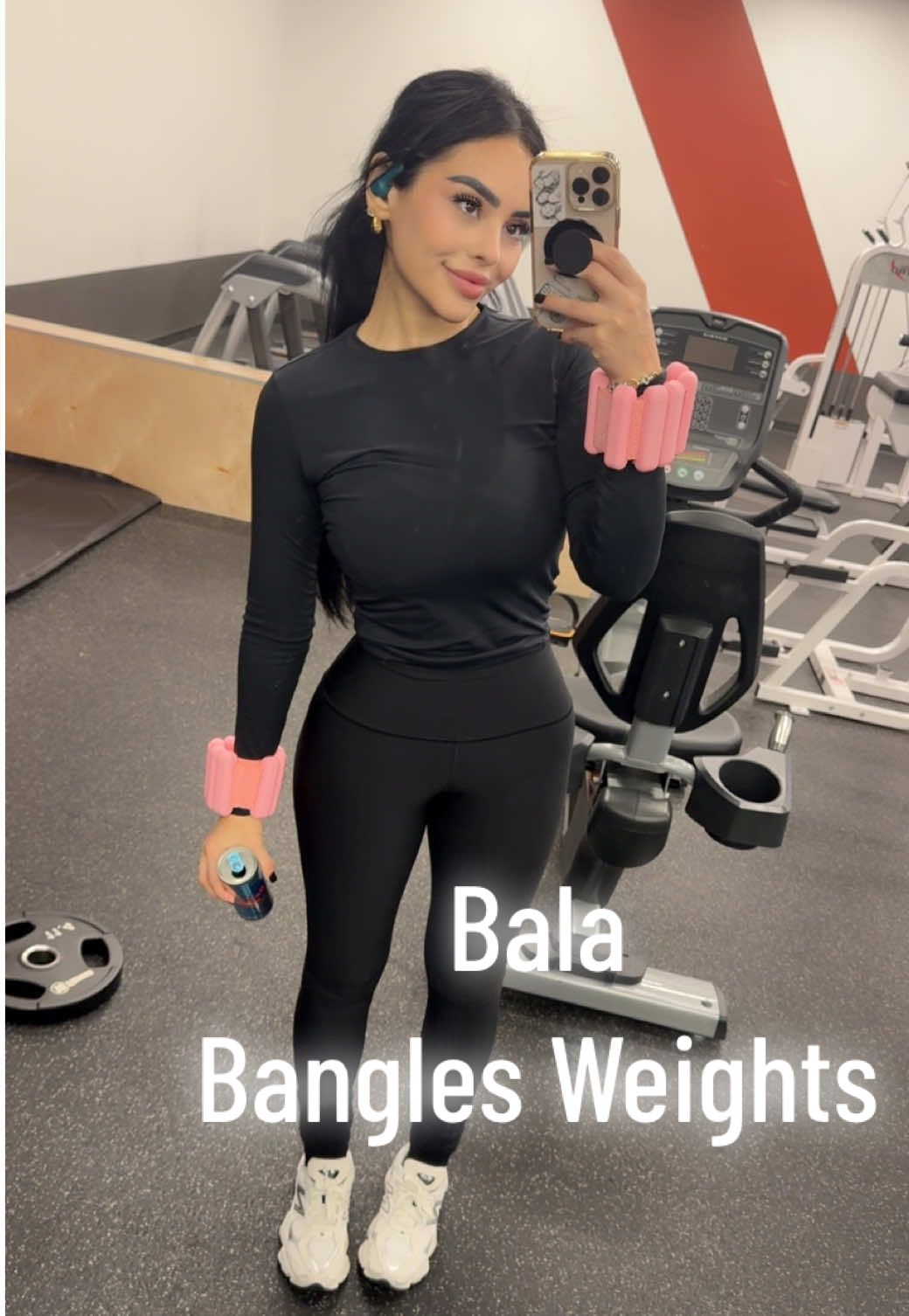 TikTok post by @lilianav888 for Bala. Caption reads: Some of my workouts loving these @BALA US Bangles....
