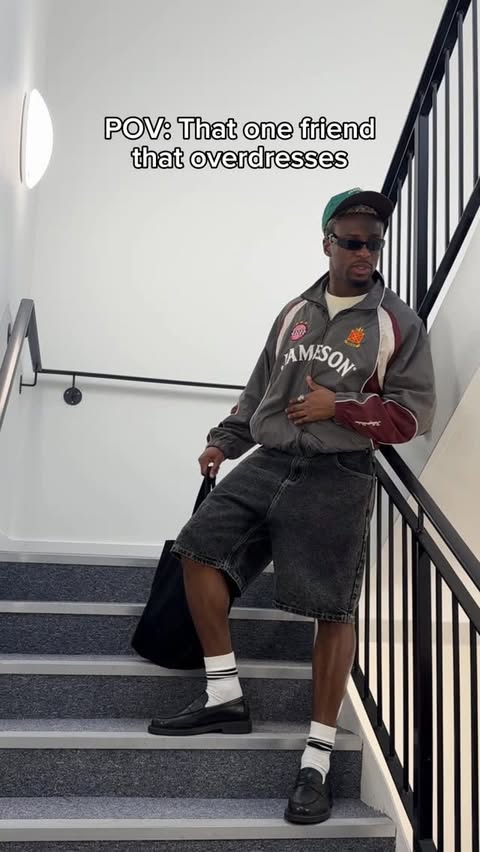 Instagram post by @mosesduckrell for Jameson Irish Whiskey. Caption reads: Is bro ready for ball or fashion week? 😭 The new....