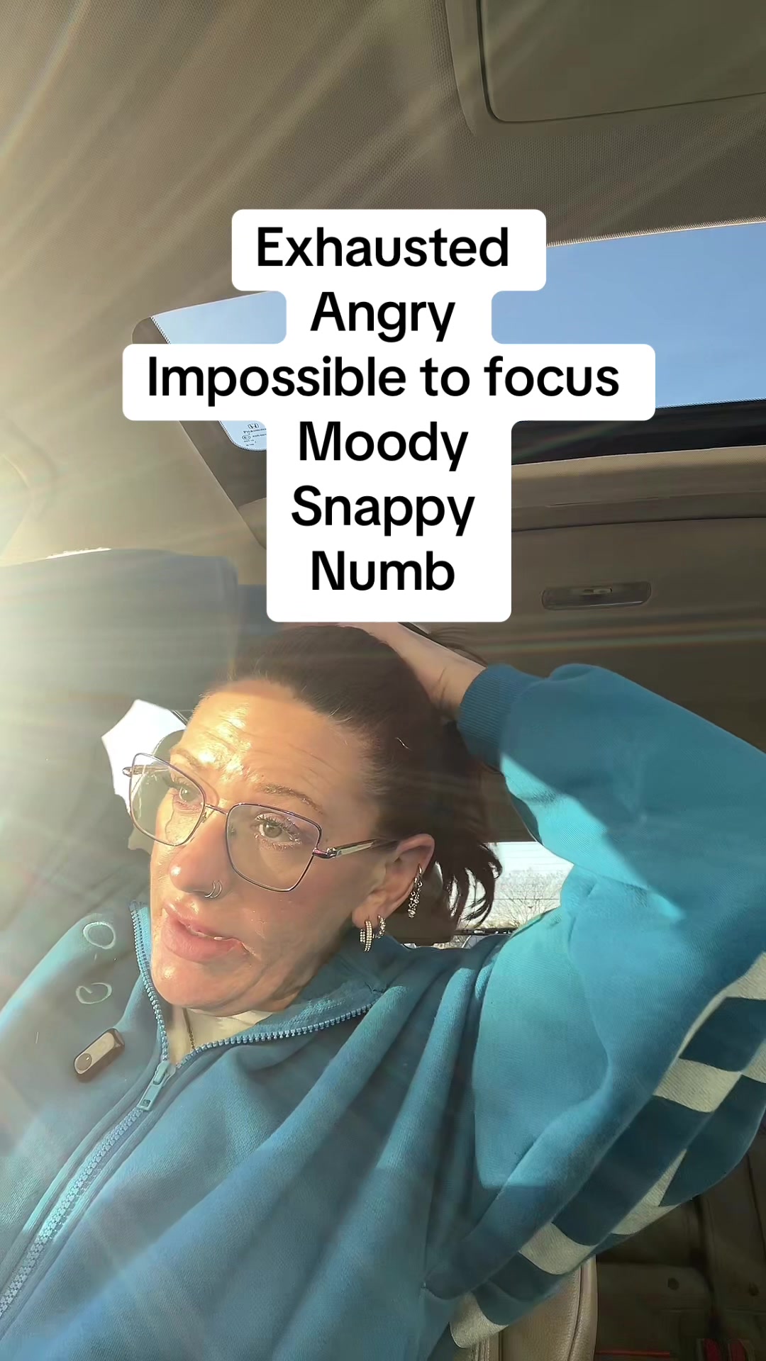 TikTok post by @shopwithmeagan for Triquetra Health. Caption reads: @Triquetra L-methylfolate with methyl B12. This....