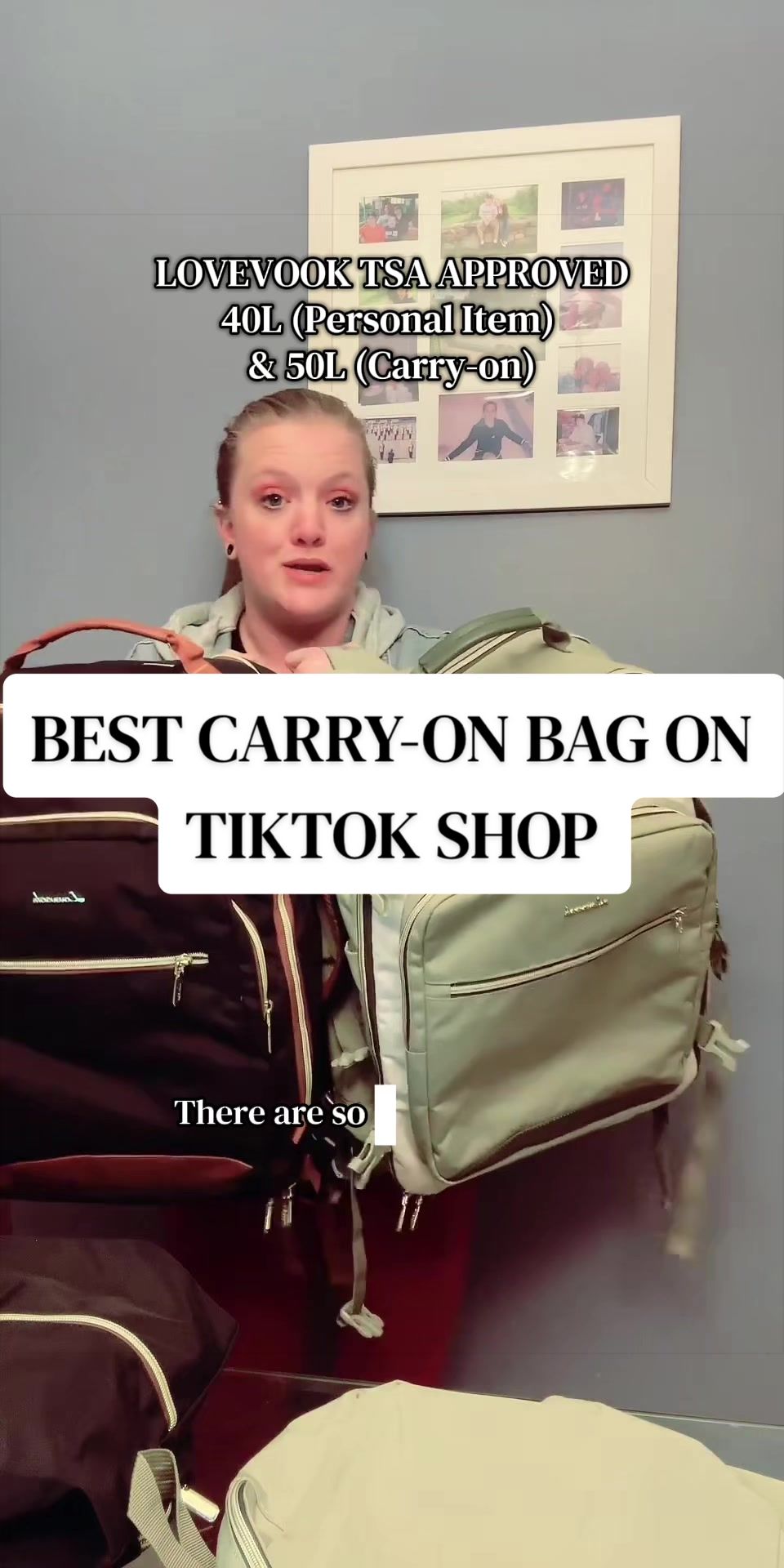 TikTok post by @mama_reviewsforyou for Lovevook. Caption reads: I’ll literally never stop promoting @Lovevook....