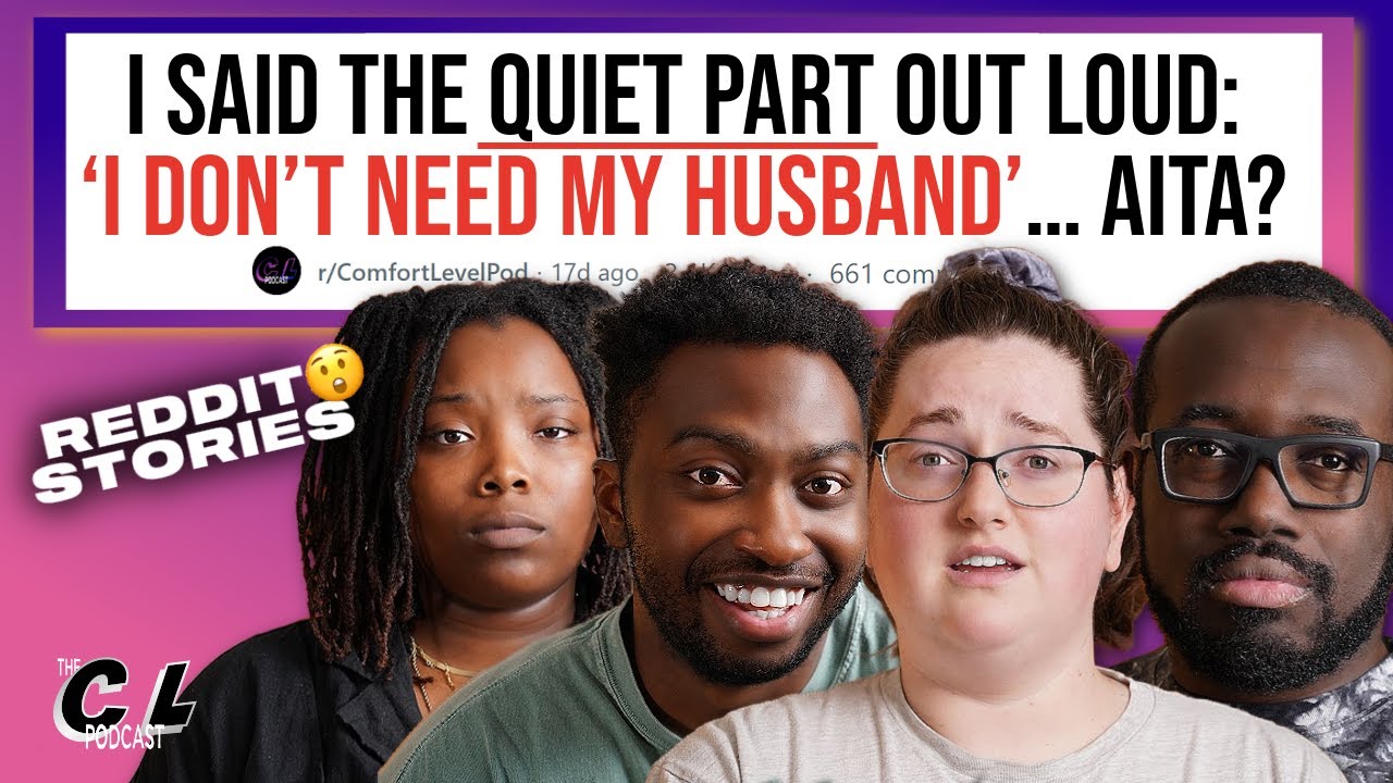 YouTube post by @comfortlevelpodcast for Green Chef. Caption reads: Told My Husband: ‘I Don’t Need You’ & Disowned My....