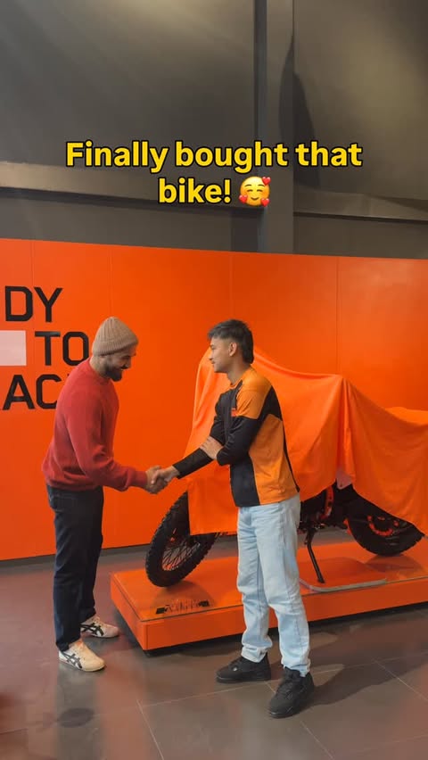 Instagram post by @satya_ish for KTM. Caption reads: [...] on 31st Jan at Hattiban, Pharping held by....
