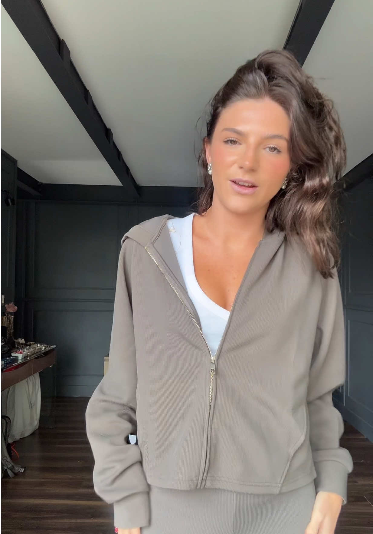 TikTok post by @milaafranco for Oysho. Caption reads: Mila finds ❤️❤️❤️ @OYSHO #grwmila #grwm #milafinds....