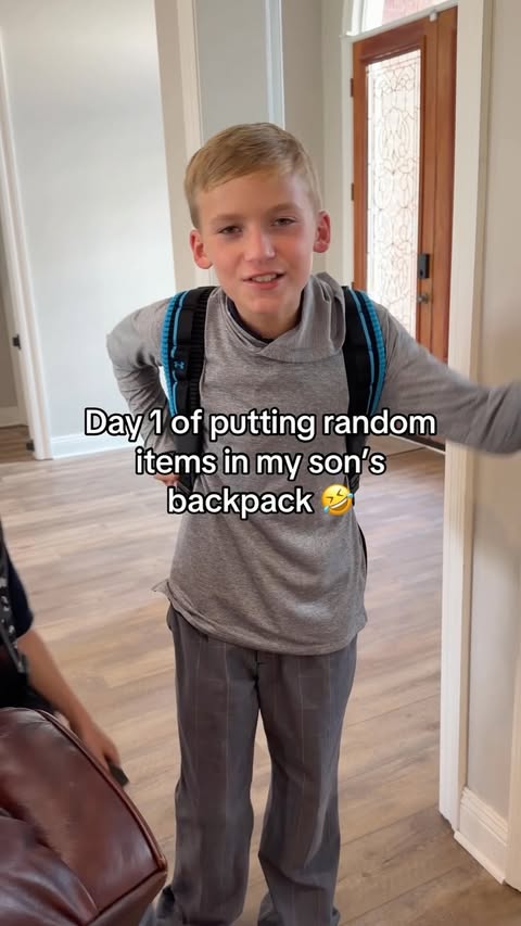 Instagram post by @trickshotsare4kidz for Under Armour. Caption reads: [...] 🤣 #prank #funny #reaction #boymom....