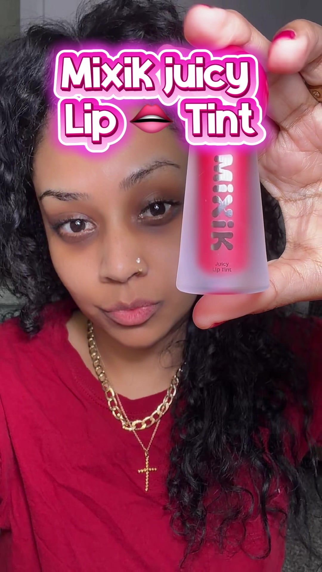 TikTok post by @life_choic3s for MIXIK SKIN. Caption reads: [...] swipe and suddenly you’re that girl. @MIXIK....