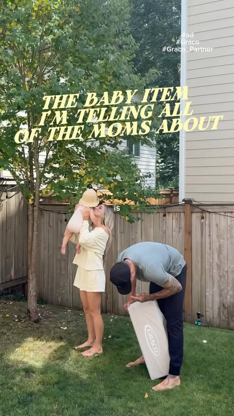 Instagram post by @mackenziehbell for Graco. Caption reads: #ad #graco #Graco_Partner Telling all my mom....