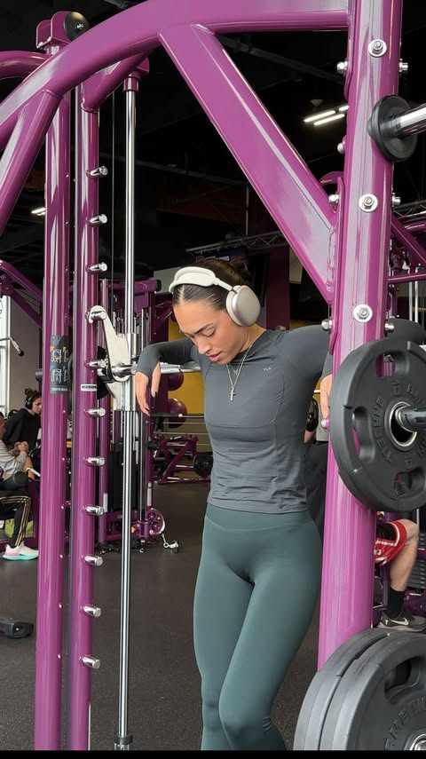 Instagram post by @jailenegogue for Planet Fitness. Caption reads: #ad Whatever level you’re at, @planetfitness is....