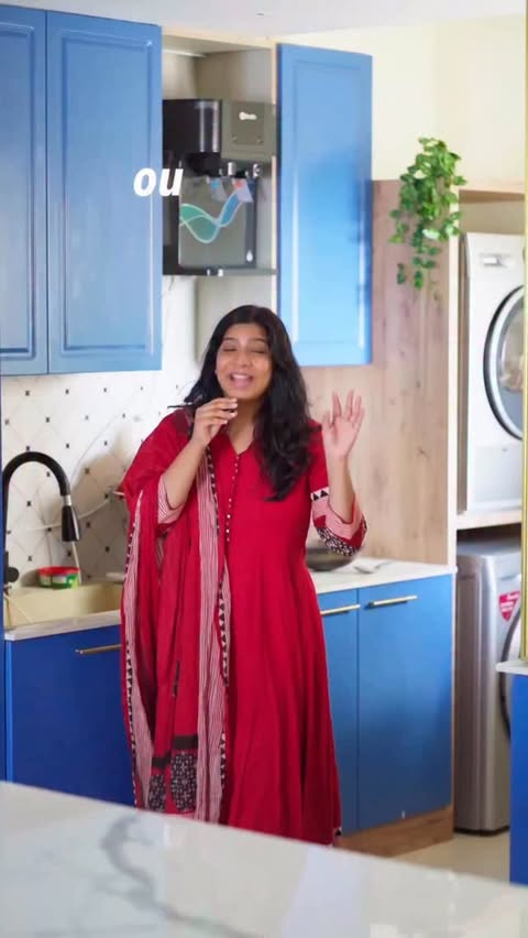 Instagram post by @subhikshavenkat for TTK Prestige. Caption reads: Redid my home… missed this 👀 Kitchen looked....