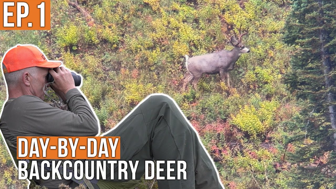 YouTube post by @Fresh_Tracks for Ollin. Caption reads: First Day Buck? | Backcountry Deer (EP.1).