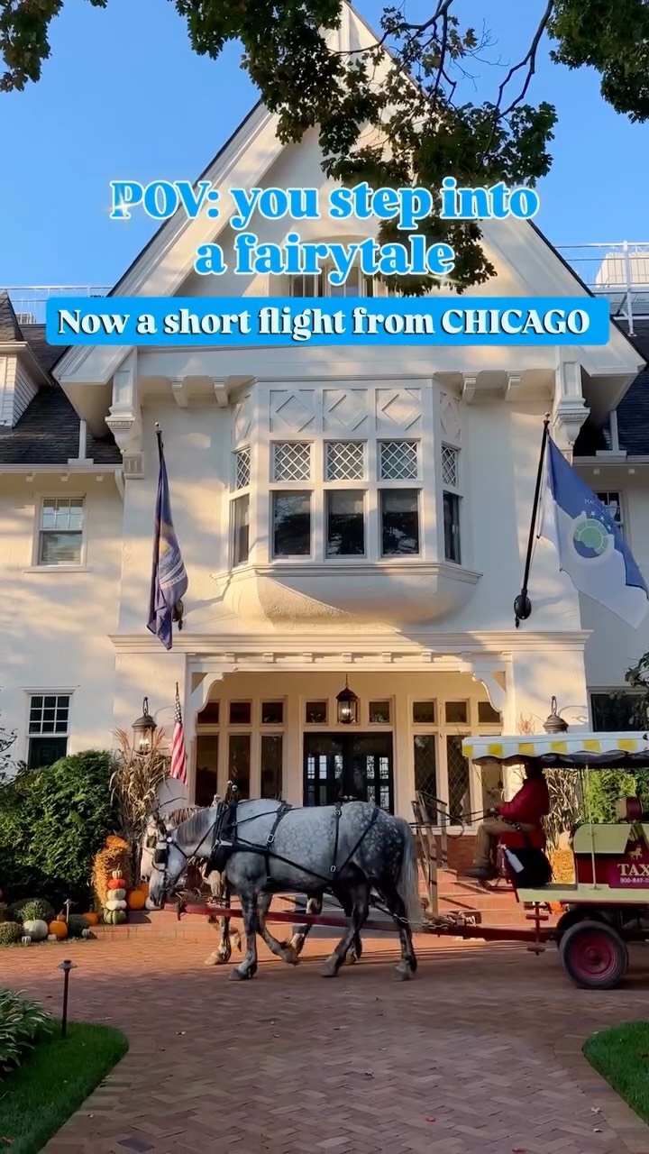 Instagram post by @renees.next.adventure for United Airlines. Caption reads: ✨ A fairytale escape, closer than you think ✨

....