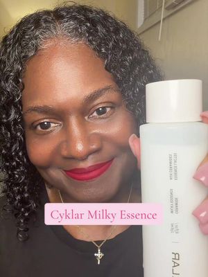 TikTok post by @angelmo504 for Cyklar. Caption reads: Dear @CYKLAR, Brava, my loves! I use this milky....
