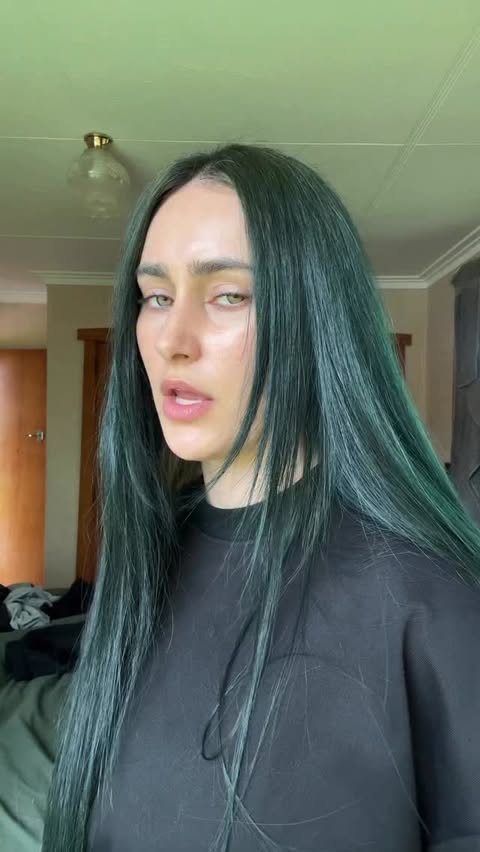 Instagram post by @jess_snellx for Lunar Tides Hair Colors. Caption reads: Hair colour: use code SHEGO @lunartideshair shade....