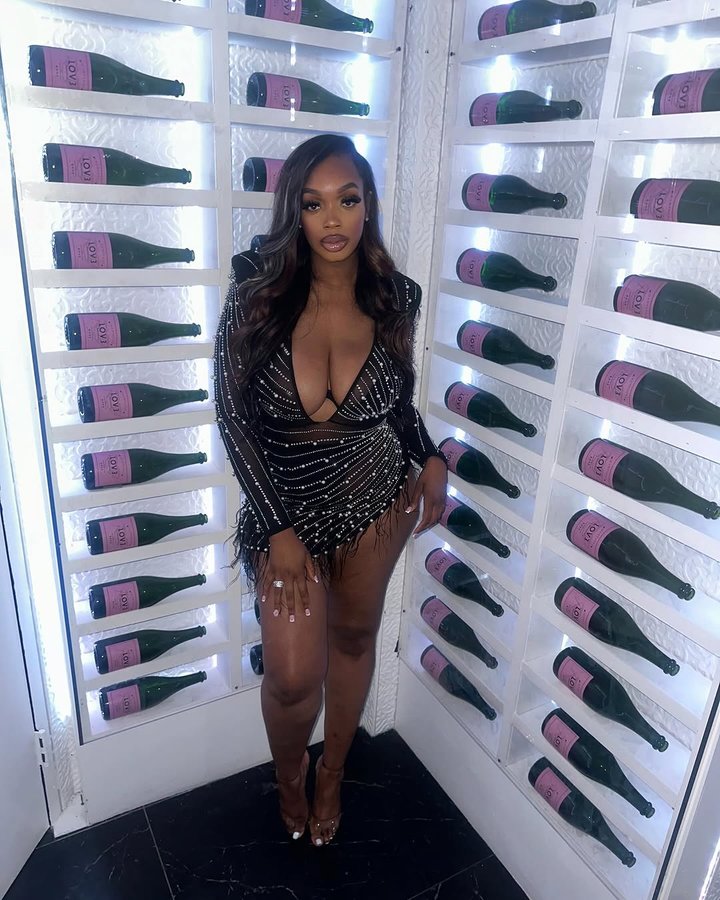 Instagram post by @jasmineshauntell for Edgebyks. Caption reads: Almost Taurus Season ♉️🖤.