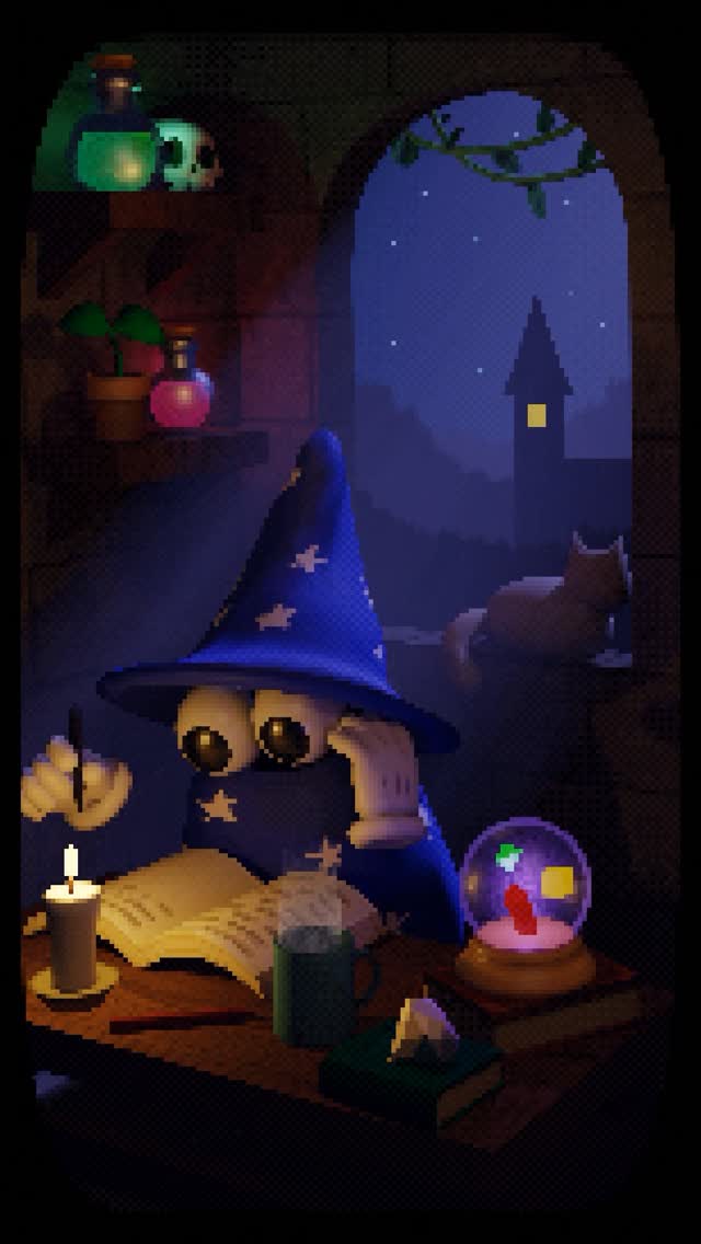 Instagram post by @migrod.png for Patreon. Caption reads: Journaling by candlelight with @migrod.png 🔮.