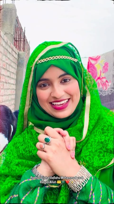 Instagram post by @simrang_official for Instant Bollywood. Caption reads: padho la ilaha illallahu Mohammad paak Rasool....