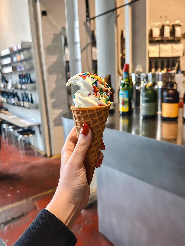 Instagram post by @edineats for The Ivy Collection. Caption reads: Been eating reeeal good recently ✨ 🍦 soft serve....