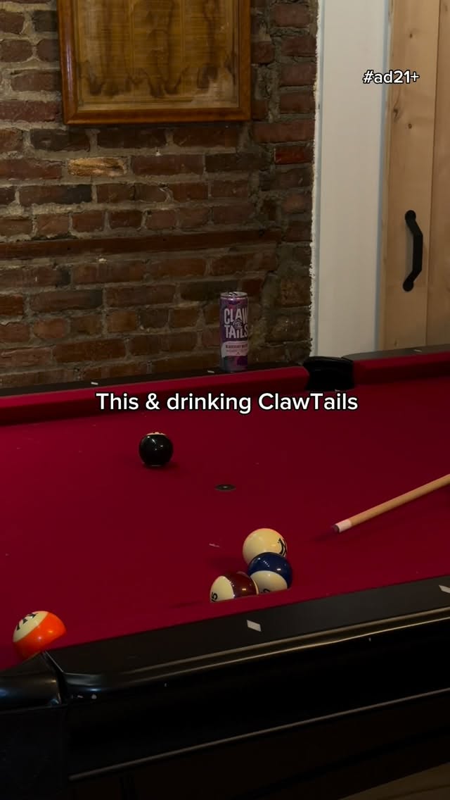 Instagram post by @justjazzzyidk for White Claw. Caption reads: The best nights have ClawTails from @whiteclaw....