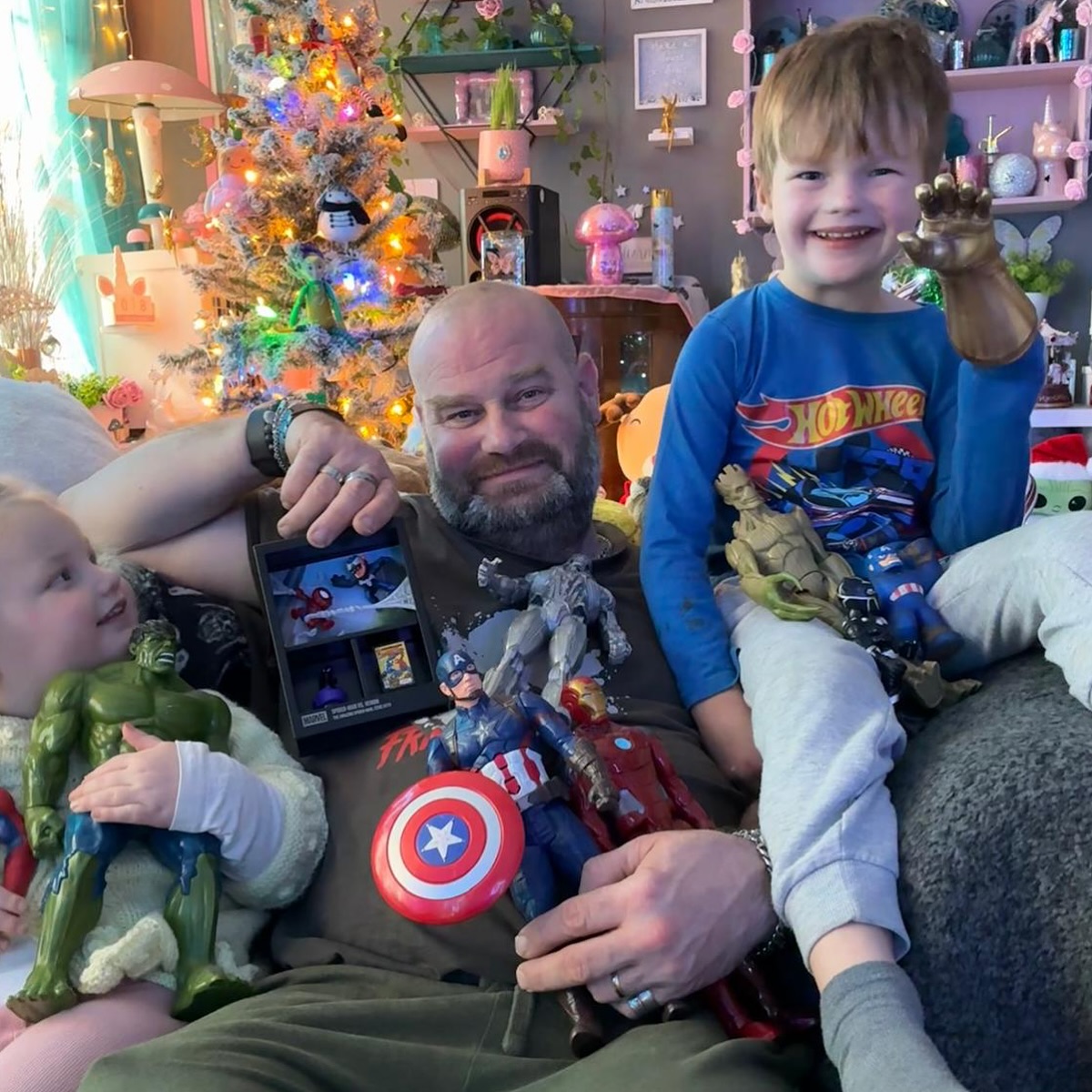 Instagram post by @lifewiththeflemings for Zavvi. Caption reads: [...] and even Star Wars! #myFANDROP @amazonuk....