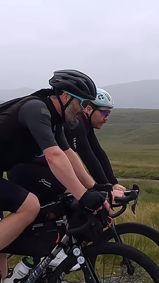 Instagram post by @chrishallrides for Movember. Caption reads: During the perimeter of Britain, I met this....