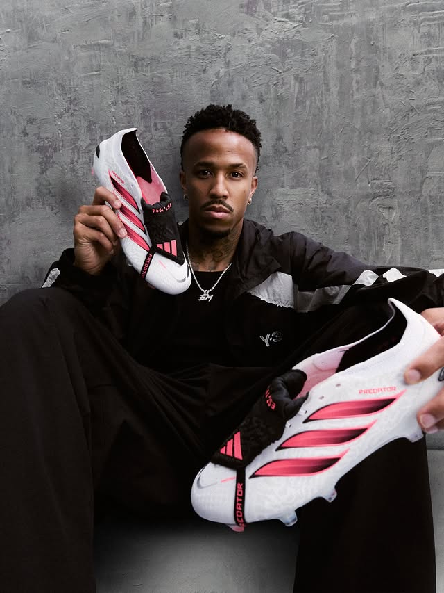 Instagram post by @edermilitao for adidas Football. Caption reads: Predator ready. Bora! @adidasfootball.