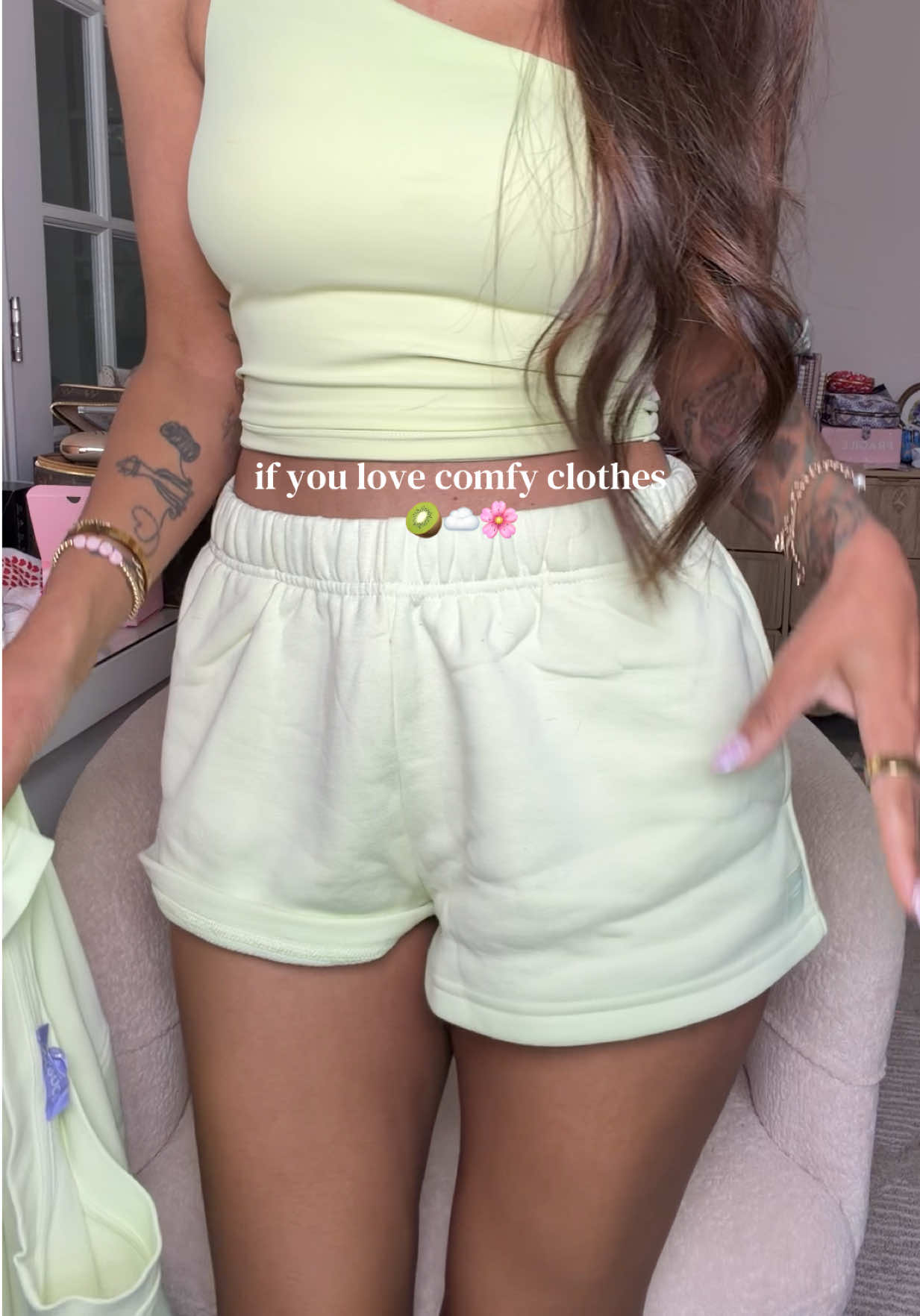 TikTok post by @stacymariekay for Florence By Mills Fashion. Caption reads: Replying to @Florence By Mills Fashion obsessed....
