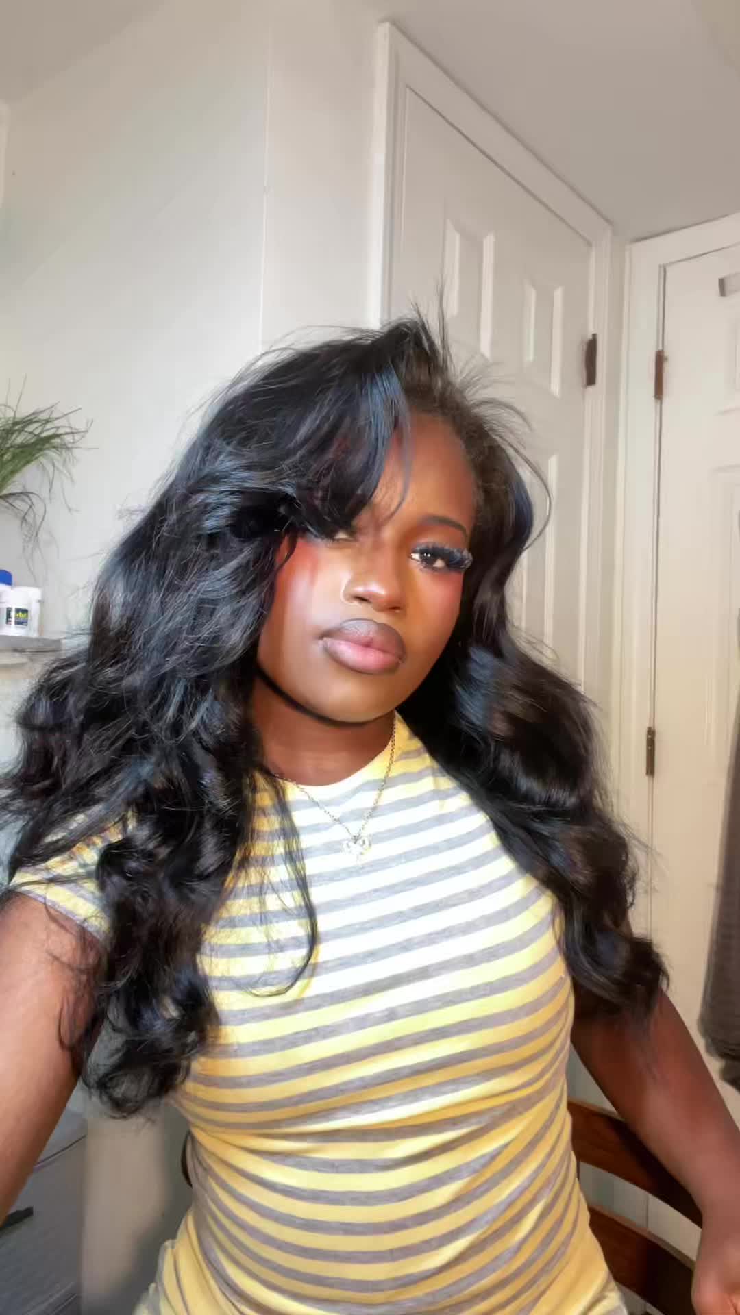 TikTok post by @noitsnot_angelll for Celie Hair. Caption reads: [...] TOO GOOD ahh😍😍 lolx- hair from @Celie Hair....