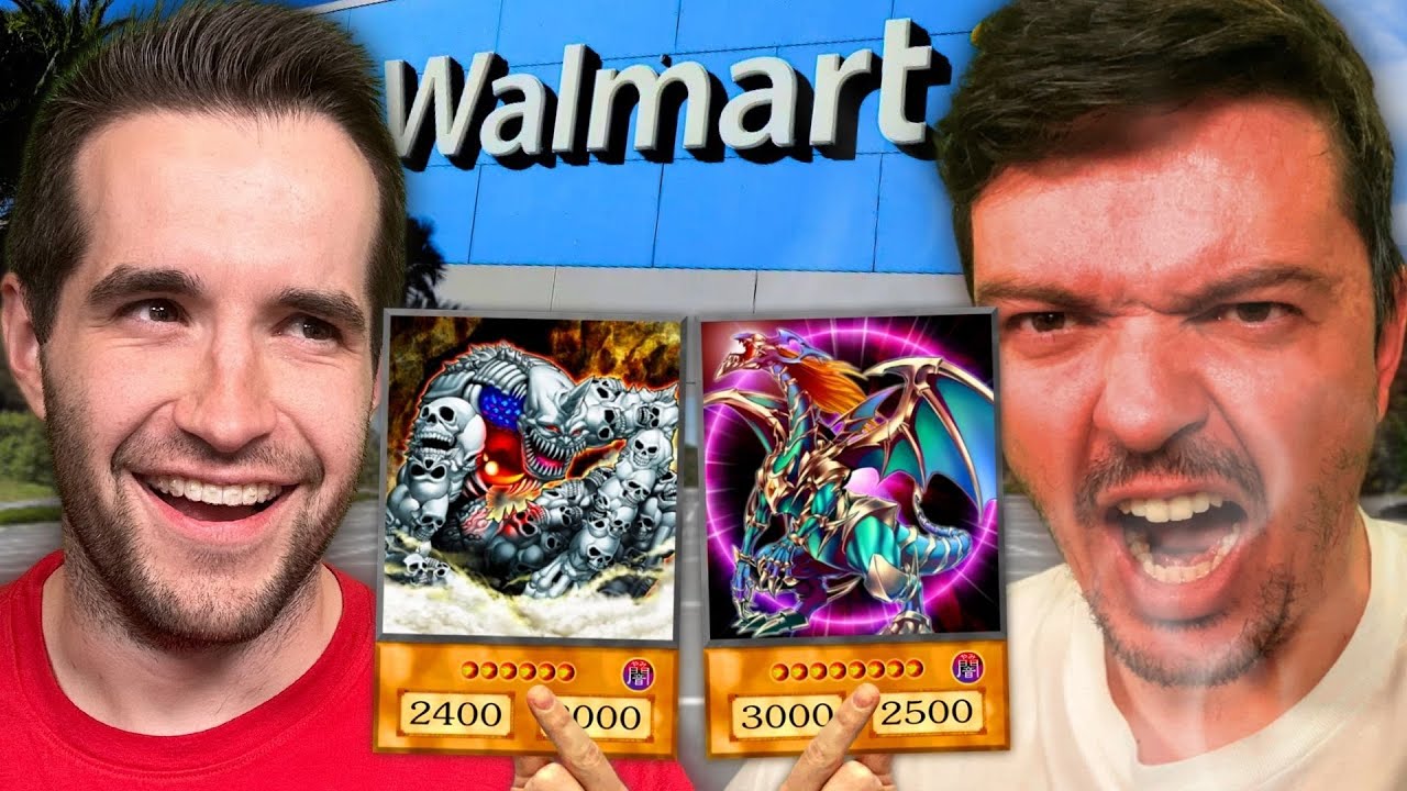 YouTube post by @Ruxin34 for Whatnot. Caption reads: We Opened WALMART MYSTERY BOXES - Then We Duel! |....