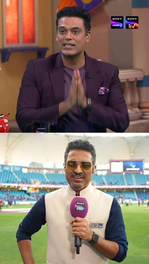 Instagram post by @samirkochhar for Sony Sports Network. Caption reads: [...] tonight 7 PM onwards, LIVE on the Sony....