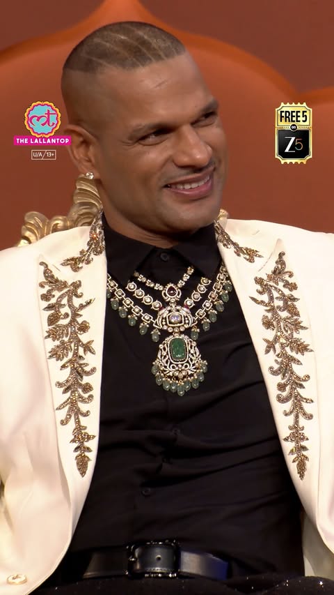 Instagram post by @thelallantop for ZEE5. Caption reads: [...] Dekhiye "Cricket Darbar" with FREE5 on ZEE5!....