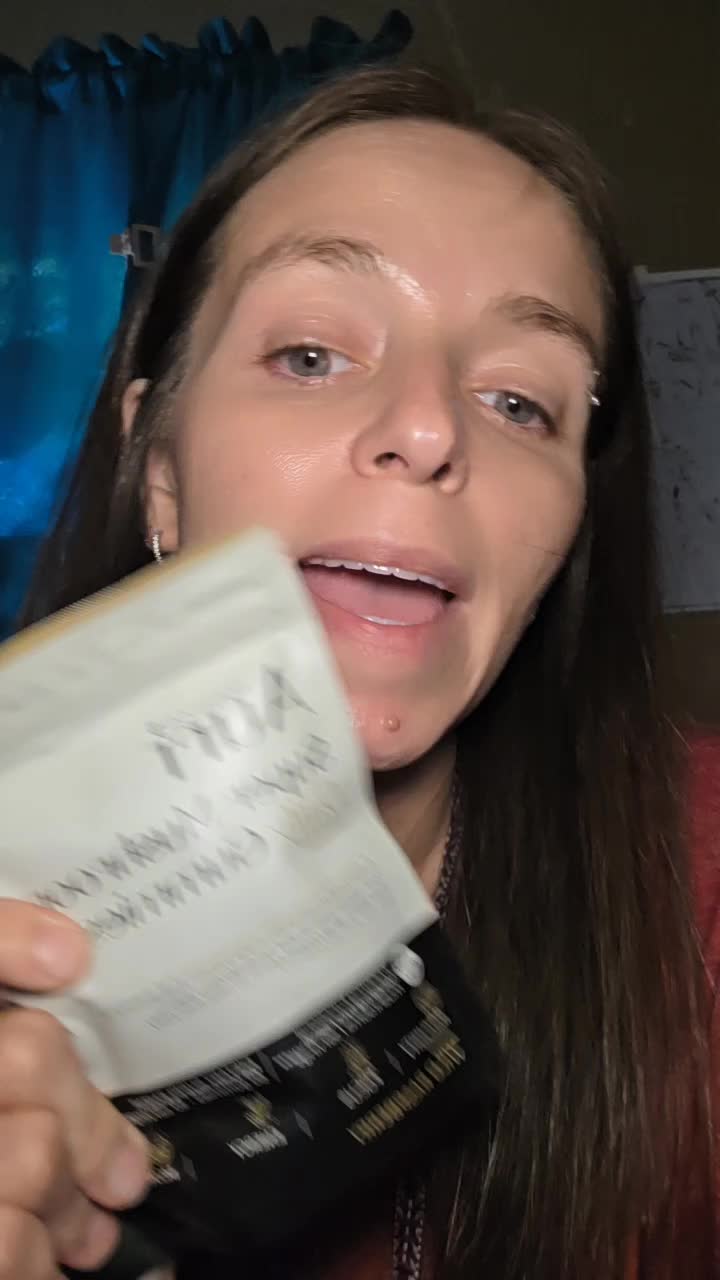 TikTok post by @ashnichole131617 for Auri Nutrition. Caption reads: @Auri Nutrition #healthylifestyle #mushrooms [...].