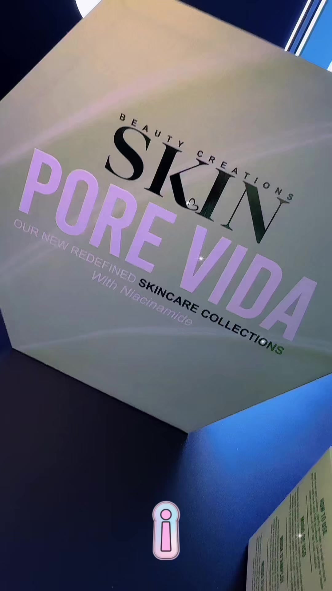 TikTok post by @moonespinosa27 for Beauty Creations Cosmetics. Caption reads: #mirutinabc #skincare #skincareroutine....