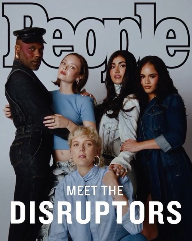 Instagram post by @bettywho for People Magazine. Caption reads: Betty Who, Black Gatsby, Mariangela, Charlotte....