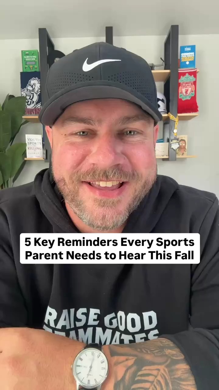Instagram post by @healthysportsparents for Parents. Caption reads: Jonathan Carone, creator of @healthysportsparents,....