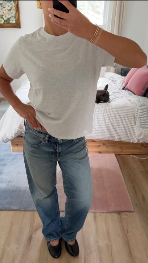 Instagram post by @bethanyschmidt_ for American Eagle. Caption reads: [...] finds 👀 mini closet refresh w/....